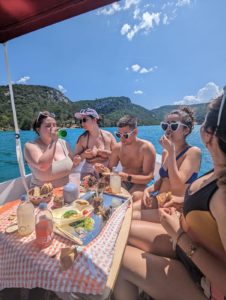 Pique-nique et EVJF / Anniversaire Paddle Art Café